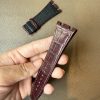Custom Handmade Alligator Leather Watch Band Fit For Audemars Piguet Royal Oak(Multi-color) (2)