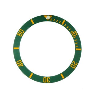 Green & Gold Ceramic Bezel For Rolex Submariner