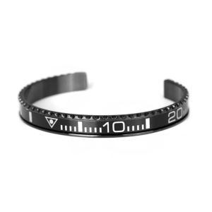 PVD/DLC Black Bracelet Rolex Submariner Bezel Look