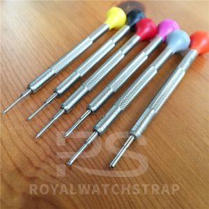 0.8mm-1.8mm Right angle watch screwdriver for Rolex / Tudor watchband screw tube(perfect fit)