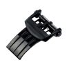 18mm 20mm Black Stainless Steel Folding Pin Deployment Buckle Watch Clasp For Breitling