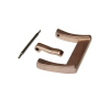 20mm Rose Gold Stainless Steel Pin Buckle For Blancpain Fifty Fathoms 1 20mm Rose Gold Stainless Steel Pin Buckle For Blancpain Fifty Fathoms