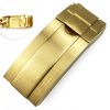 16mm Stainless Steel Gold Rolex Clasp Easylink Folding Clasp For Rolex Submariner, GMT I & II 16mm Stainless Steel Gold Rolex Clasp Easylink Folding Clasp For Rolex Submariner, GMT I & II