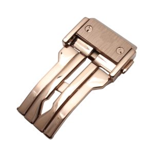 18mm 20mm 22mm 24mm Rose Gold Deployment Clasp Stainless Steel Buckle For Hublot Big Bang, Classic Fusion
