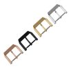 18mm 20mm Gold Pin Buckle Stainless Steel Watch Tang Clasp For IWC Pilot Spitfire Top Gun