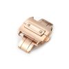 18mm 21mm Black Stainless Steel Folding Clasp Deployant Watch Buckle For Cartier Santos 100 (5) 18mm 21mm Black Stainless Steel Folding Clasp Deployant Watch Buckle For Cartier Santos 100
