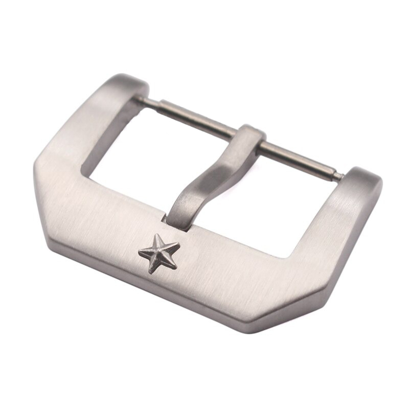 18mm Silver Pin Buckle For Zenith El Primero, Chronomaster, Elite1 18mm Silver Pin Buckle For Zenith El Primero, Chronomaster, Elite