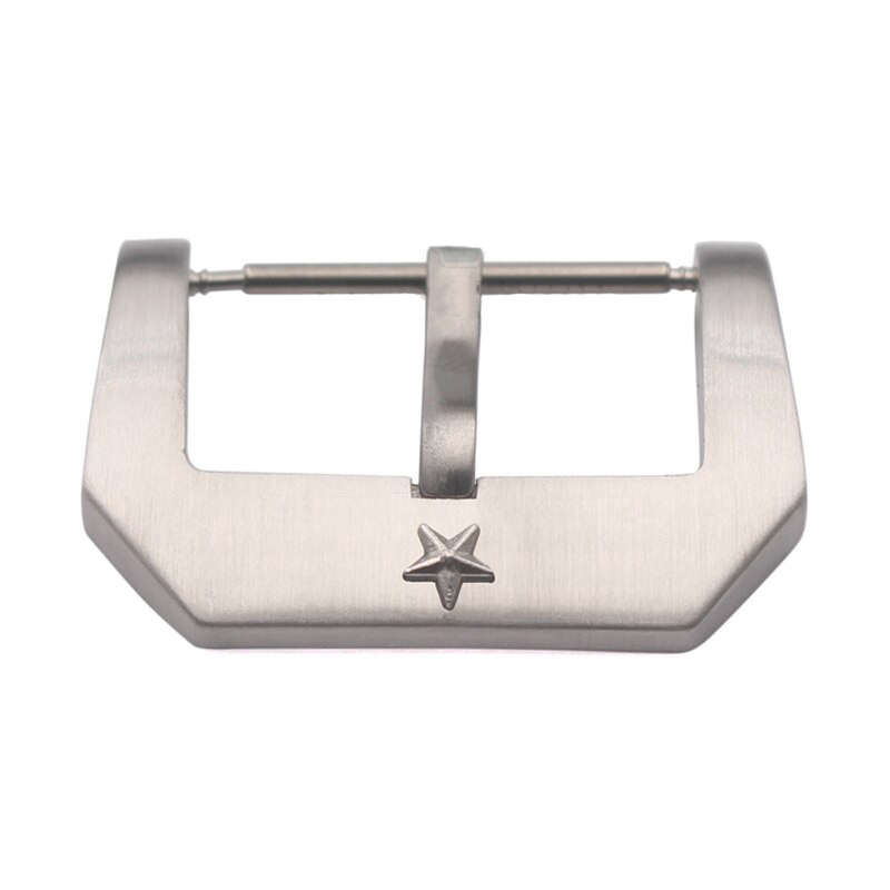 18mm Silver Pin Buckle For Zenith El Primero, Chronomaster, Elite2 18mm Silver Pin Buckle For Zenith El Primero, Chronomaster, Elite