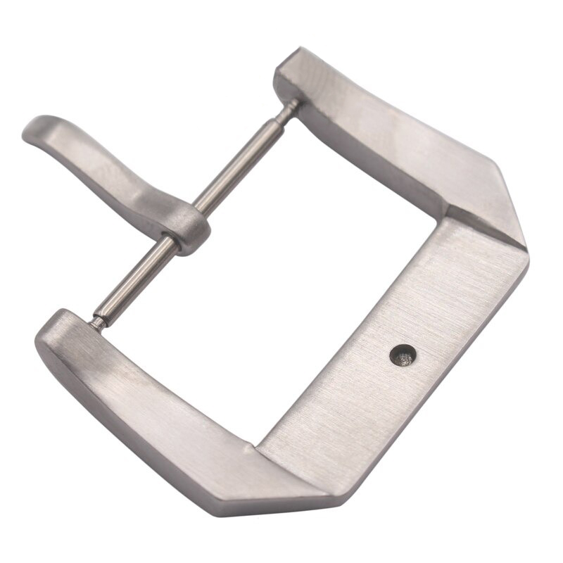 18mm Silver Pin Buckle For Zenith El Primero, Chronomaster, Elite6 18mm Silver Pin Buckle For Zenith El Primero, Chronomaster, Elite
