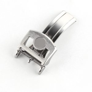 18mm Sliver Folding Buckle Deployment Clasp For IWC Portugaise Quantième Perpetual