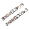 Replacement 20mm 22mm 24mm Stainless Steel Two-Tone Silver & Gold Strap Watch Bracelet For Breitling Chronomat, Navitimer, Crosswind, Colt