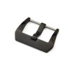 20mm 22mm 24mm Stainless Steel PVD Mat Brushed Black Pin Buckle For Panerai Luminor Marina Submersible