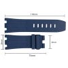 28mm Blue Watch Rubber Strap For AP Audemars Piguet Royal Oak Offshore Watches3 28mm Blue Watch Rubber Strap For AP Audemars Piguet Royal Oak Offshore Watches