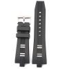 3Replacement Rubber & Stainless Steel Watch Strap For Bvlgari Diagono 42mm Replacement Rubber & Stainless Steel Watch Strap For Bvlgari Diagono 42mm