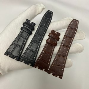 Black Brown Navy Blue Leather Strap for Audemars Piguet AP Royal Oak 41mm 15400 15500 15703 Offshore 26mm Aftermarket Band (1) Black Brown Navy Blue Leather Strap for Audemars Piguet AP Royal Oak 41mm 15400 15500 15703 Offshore 26mm Aftermarket Band (10)