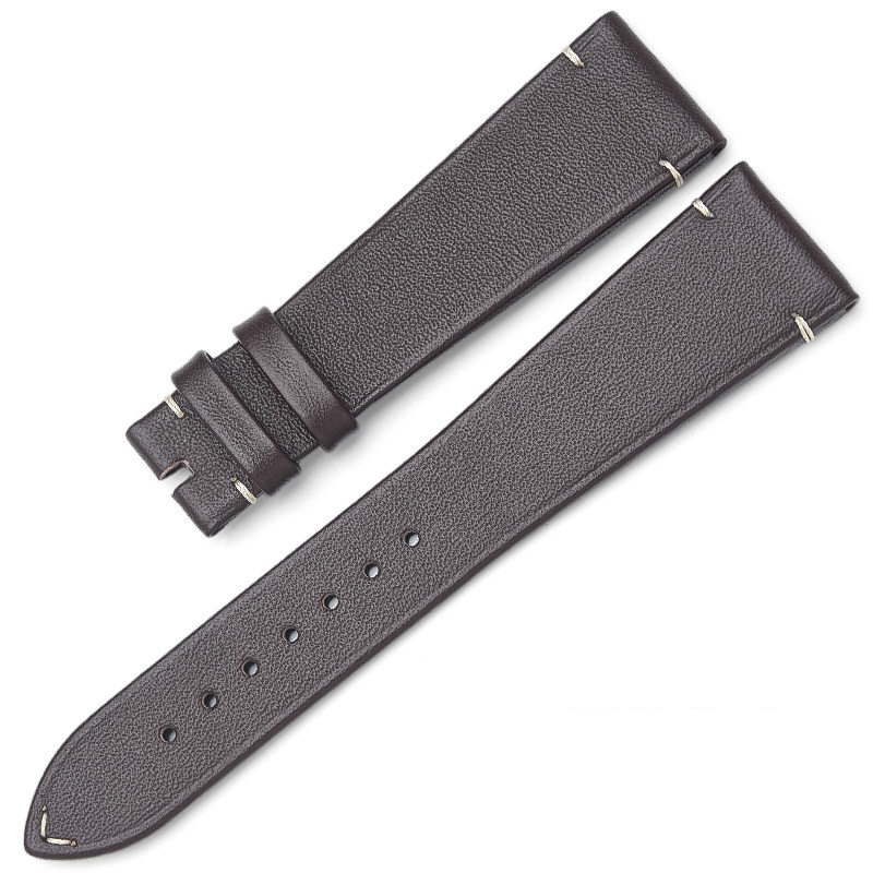 Custom Handmade Calfskin Leather Strap For Omega Seamaster Diver 300M (3)