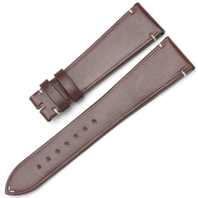 Custom Handmade Calfskin Leather Strap For Omega Seamaster Diver 300M (3)