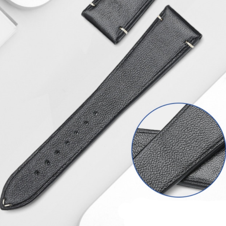 Custom Handmade Calfskin Leather Strap For Omega Seamaster Diver 300M (3)