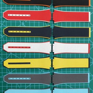 Custom Handmade PVC Rubber Watch Band For Hublot Spirit of Big Bang (1)