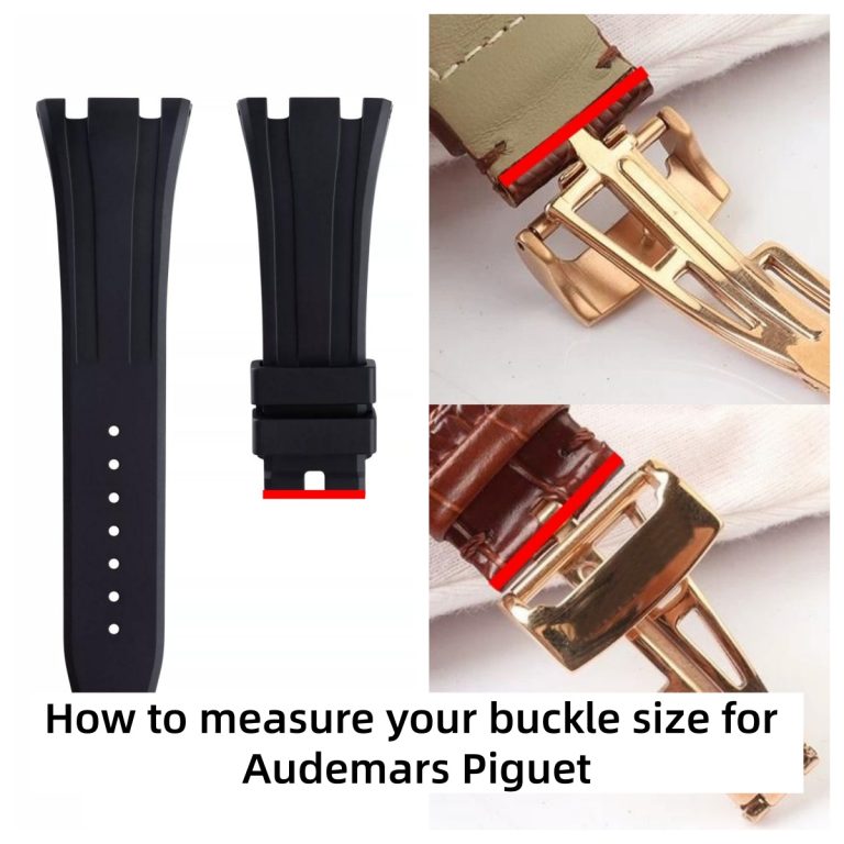 How to confirm your buckle size for Audemars Piguet Royal Oak