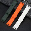 Replacement 20mm 21mm FKM Rubber Watch Strap For Omega Seamaster Diver 300