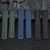 Replacement 20mm 21mm FKM Rubber Watch Strap For Omega Seamaster Diver 300