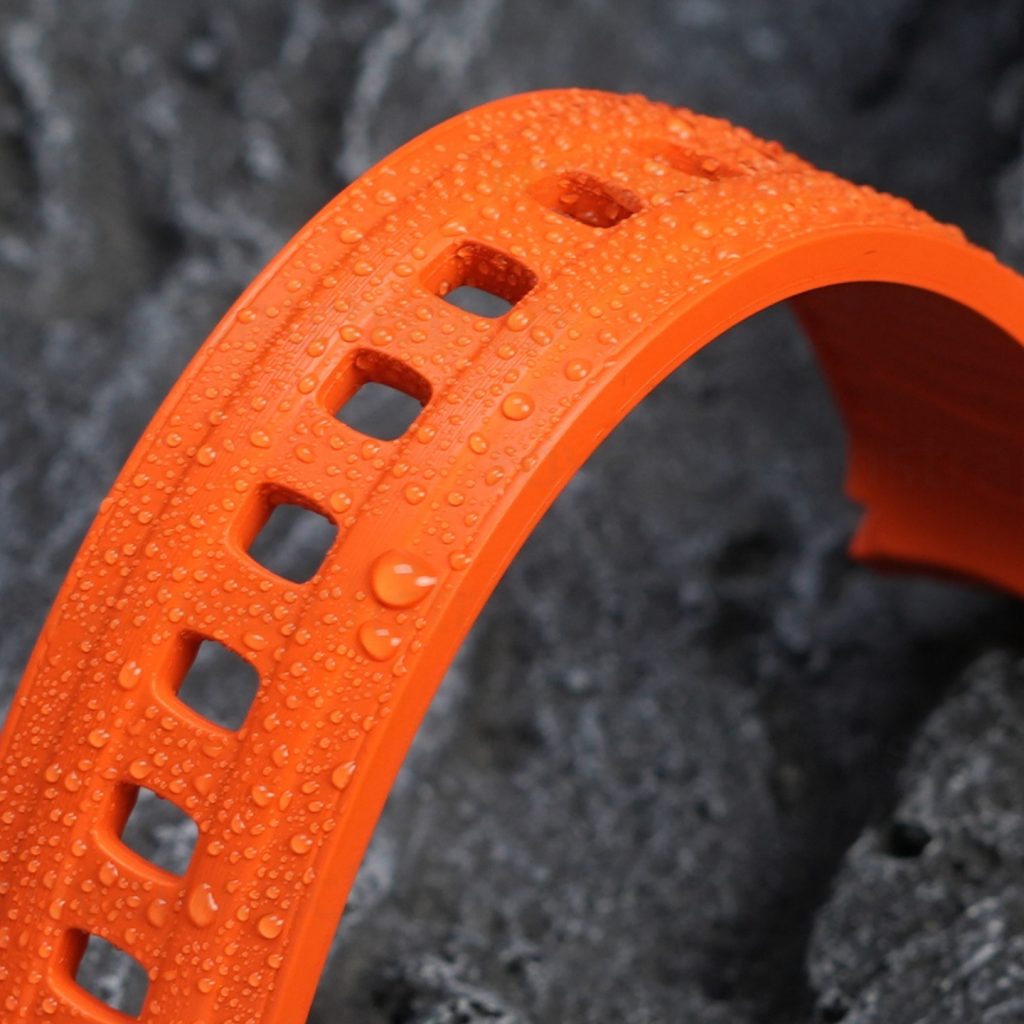 Replacement 20mm 21mm FKM Rubber Watch Strap For Omega Seamaster Diver 300