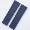 Replacement 22mm 24mm Black Rubber Strap For Breitling Navitimer Chronomat Avenger Superocean Aviator (13)