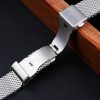 Replacement 22mm 24mm Stainless Steel Milanese Mesh Bracelet For Breitling Superocean Heritage (7) Replacement 22mm 24mm Stainless Steel Milanese Mesh Bracelet For Breitling Superocean Heritage