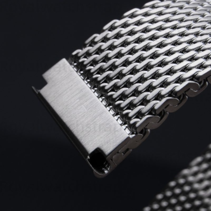 Replacement 22mm 24mm Stainless Steel Milanese Mesh Bracelet For Breitling Superocean Heritage (8) Replacement 22mm 24mm Stainless Steel Milanese Mesh Bracelet For Breitling Superocean Heritage