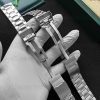 Replacement 22mm Stainless Steel Silver Brushed Strap Watch Bracelet For Breitling Superocean