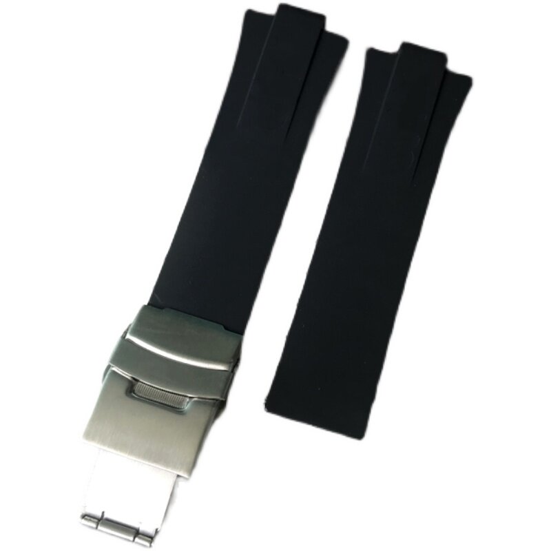 Replacement 24mm x 11mm Rubber Strap Bracelet For Oris Aquis (2)