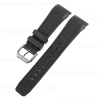 Replacement Black Rubber Straps Bracelet Wrist Watch Band For IWC Portugieser Yacht Club Chronograph