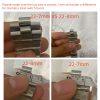 Replacement Sliver Stainless Steel Watch Band Strap Bracelet For Bvlgari Diagono 3 Replacement Sliver Stainless Steel Watch Band Strap Bracelet For Bvlgari Diagono