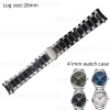 Replacement Steel Strap Mens Bracelet For New Omega Seamaster Aqua Terra 150m-220 collection