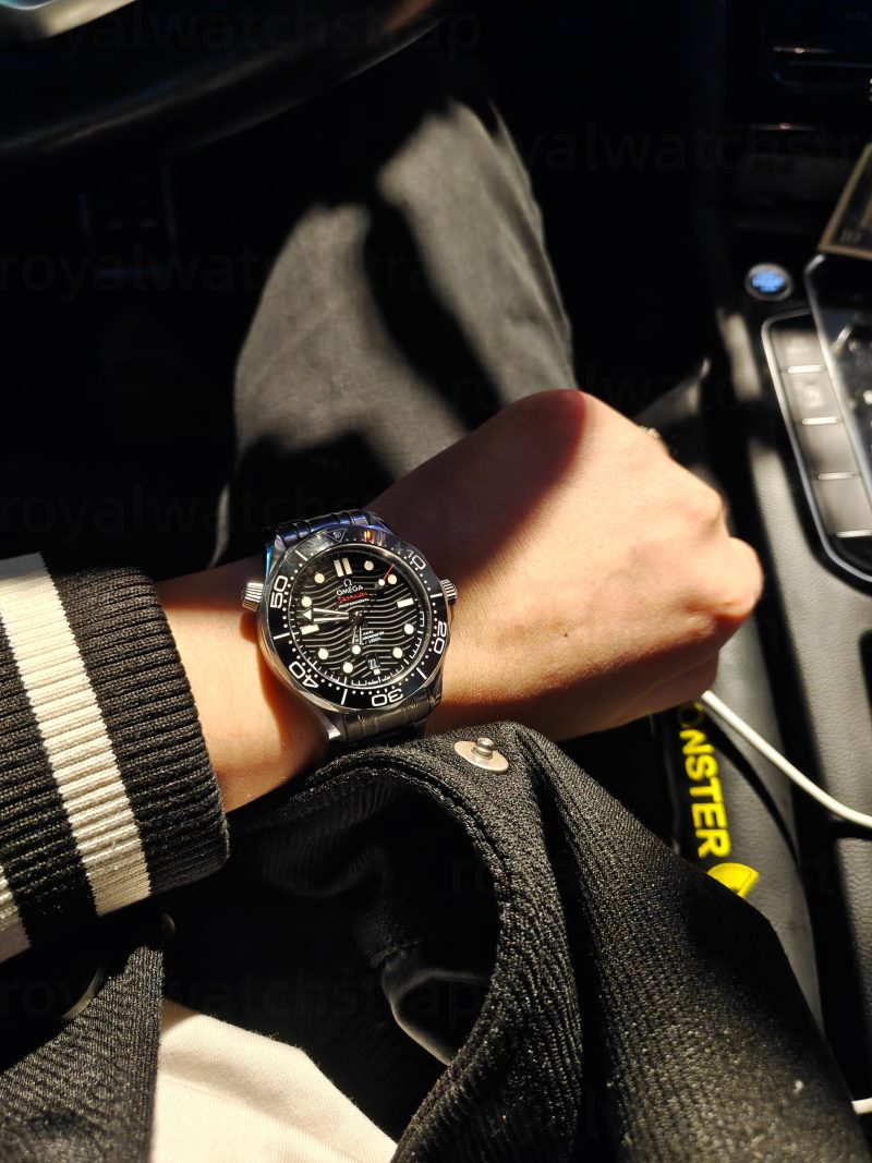 Replacement Steel Strap Mens Bracelet For Omega Seamaster Diver 300M