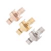 Stainless Steel Gold Folding Buckle For Tissot T-Classic, T-Sport...