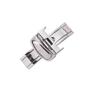 Stainless Steel Silver Folding Buckle For Tissot T-Classic, T-Sport...