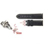 Stainless Steel Sliver Folding Deployment Buckle Watch Clasp For Officine Panerai