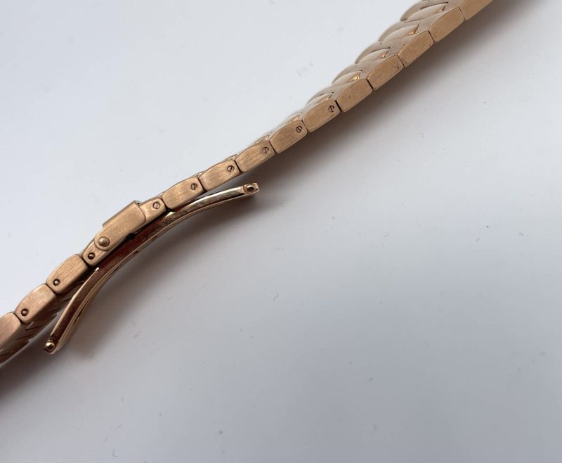 25mm Rose Gold Stainless Steel Strap Bracelet For Patek Philippe Nautilus details (2)