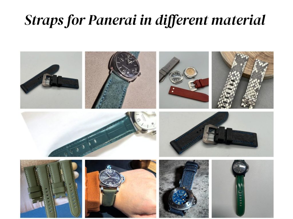 Best Canvas Panerai Replacement Straps Deliver The Fit, Feel, And Style Your Watch Deserves. Bands For Panerai Straps 44mm 42mm 47mm