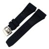 Black Beehive Rubber Watch Strap For Richard Mille Black Beehive Rubber Watch Strap For Richard Mille
