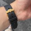 Black Orange Green 20mm 21mm 22mm Fkm Rubber Strap For Patek Philippe Complications & Calatrava Replacement At Best Prices (1)
