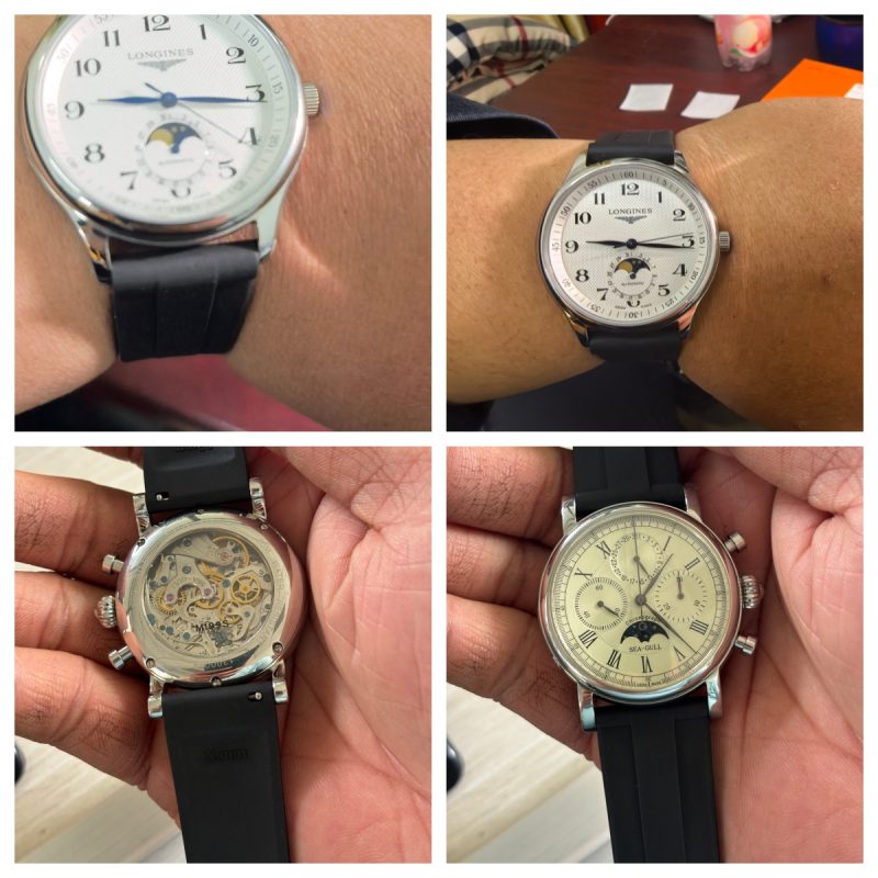 Black Orange Green 20mm 21mm 22mm Fkm Rubber Strap For Patek Philippe Complications & Calatrava Replacement At Best Prices (1)