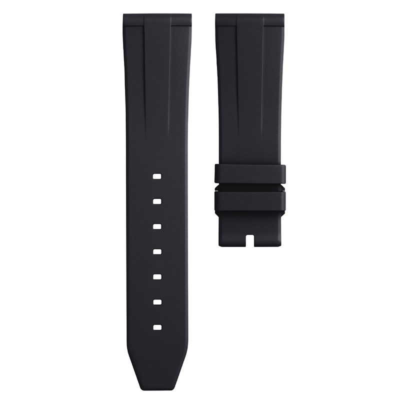 Black Orange Green 20mm 21mm 22mm Fkm Rubber Strap For Patek Philippe Complications & Calatrava Replacement At Best Prices (1)