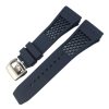 Blue Beehive Rubber Watch Strap For Original Richard Mille3 Blue Beehive Rubber Watch Strap For Original Richard Mille