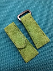 Custom Suede Velcro Strap for Panerai Watches (Multiple Colors)
