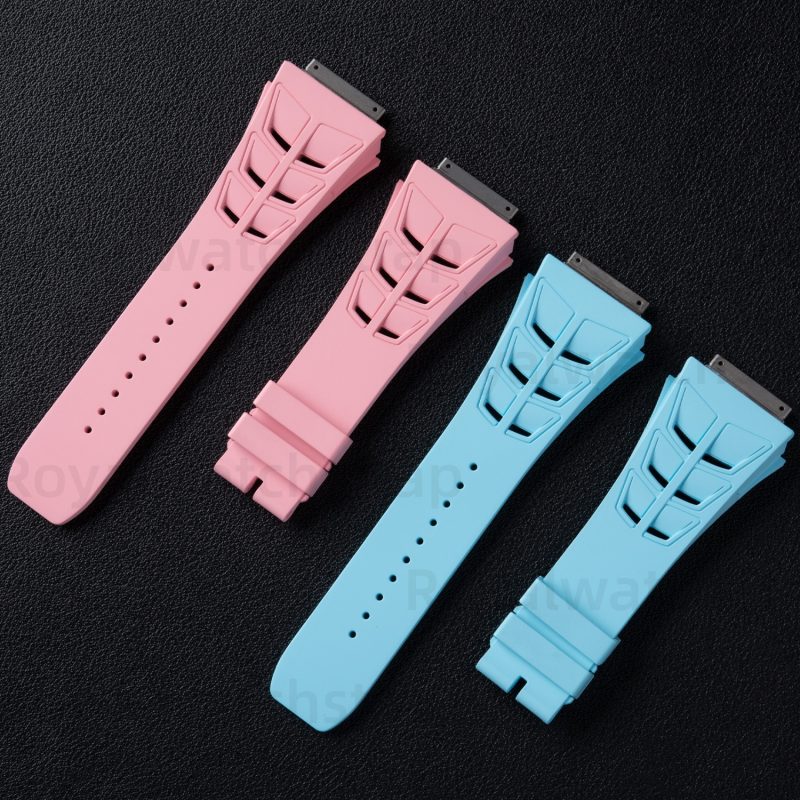 Fluororubber Replacement Watch Band For Richard Mille Rm01103005565-01M47