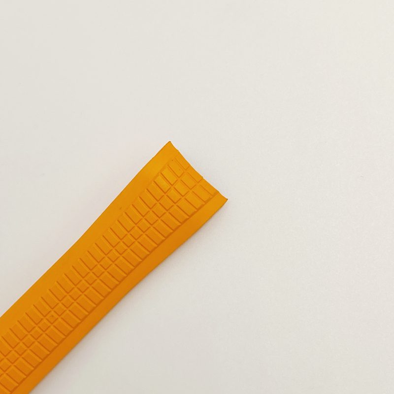 Orange Replacement FKM Rubber Band For Patek Philippe Aquanaut (Tropical) Style Rubber Strap (7) Orange Replacement FKM Rubber Band For Patek Philippe Aquanaut (Tropical) Style Rubber Strap (7)