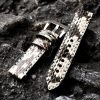 Snake Skin Leather 47mm Luminor Panerai Style Strap Leather 20mm/22mm/24mm/26mm Good Price